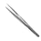 A2Z Scilab Precision Serrated Tip Tweezers 6 in. w/ Alignment Pin, Stainless Steel A2Z-ZR966 - alternate 1